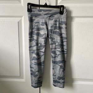 Camo Print Capri length leggings